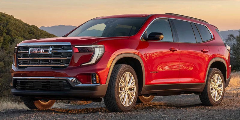 2026 GMC Acadia delivering confident performance on the open road in Paris, TN