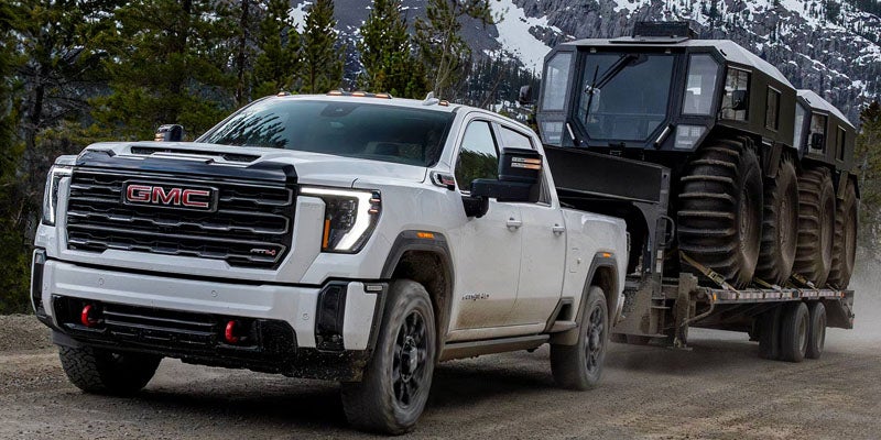 GMC Sierra 2500HD Denali with bold exterior styling