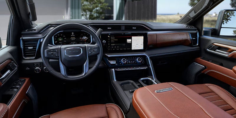 GMC Sierra 2500HD Denali with advanced trailering safety features